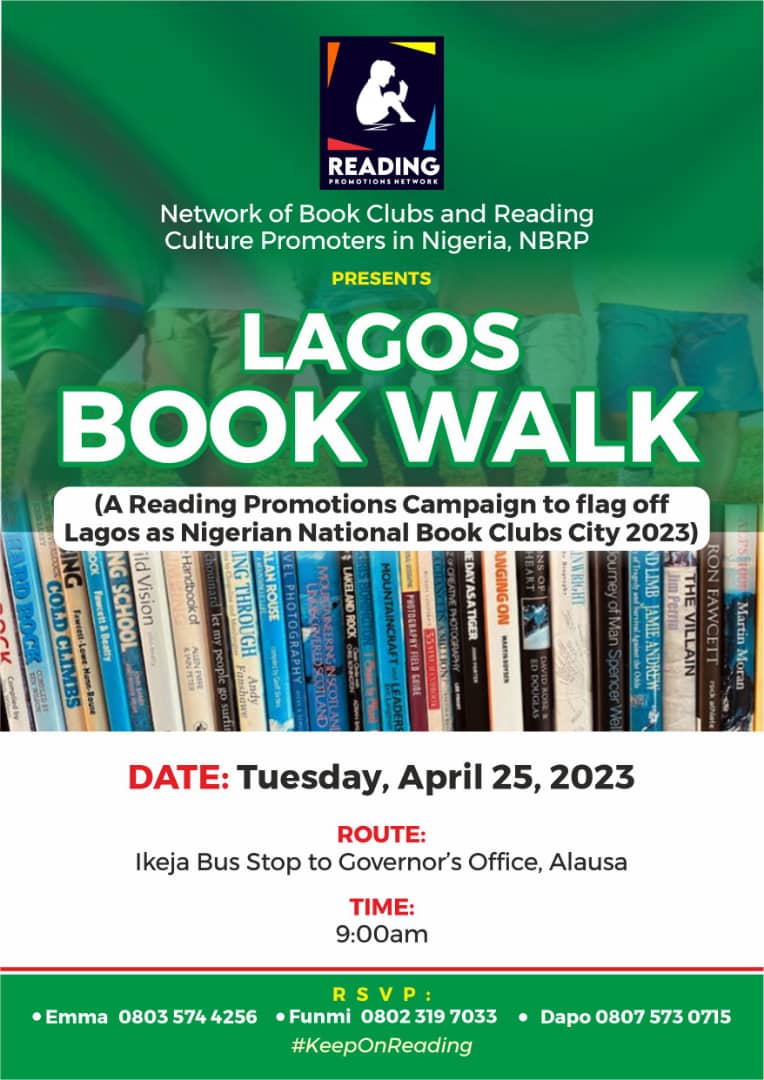NBRP bookwalk Lagos